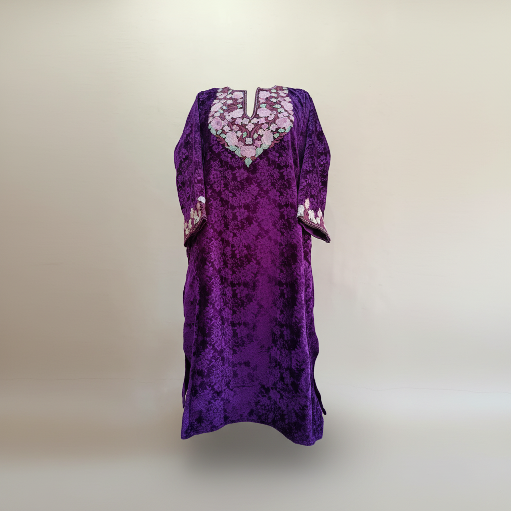 Purple Magenta Pheran